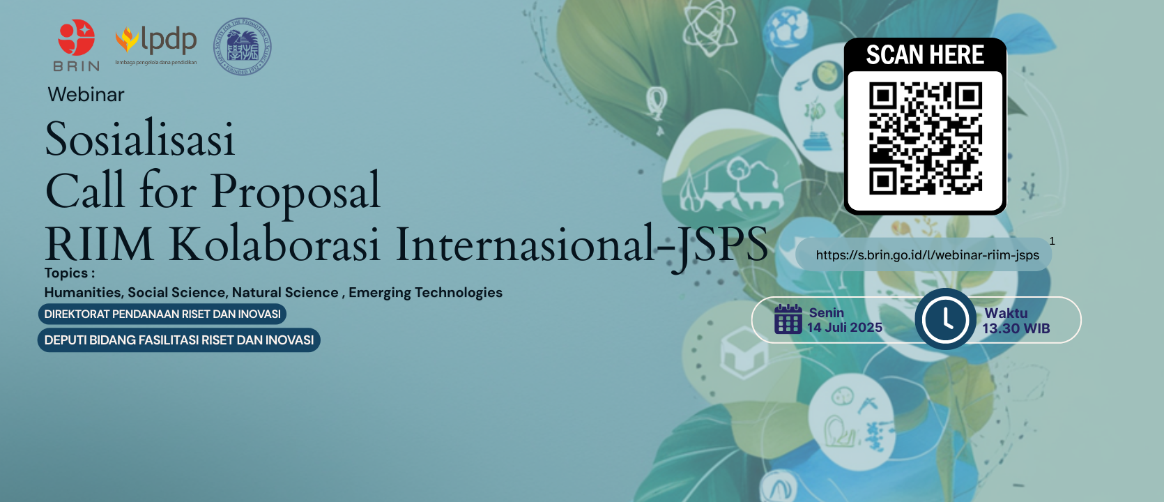 Sosialisasi Program RIIM Kolaborasi Internasional-JSPS 2025